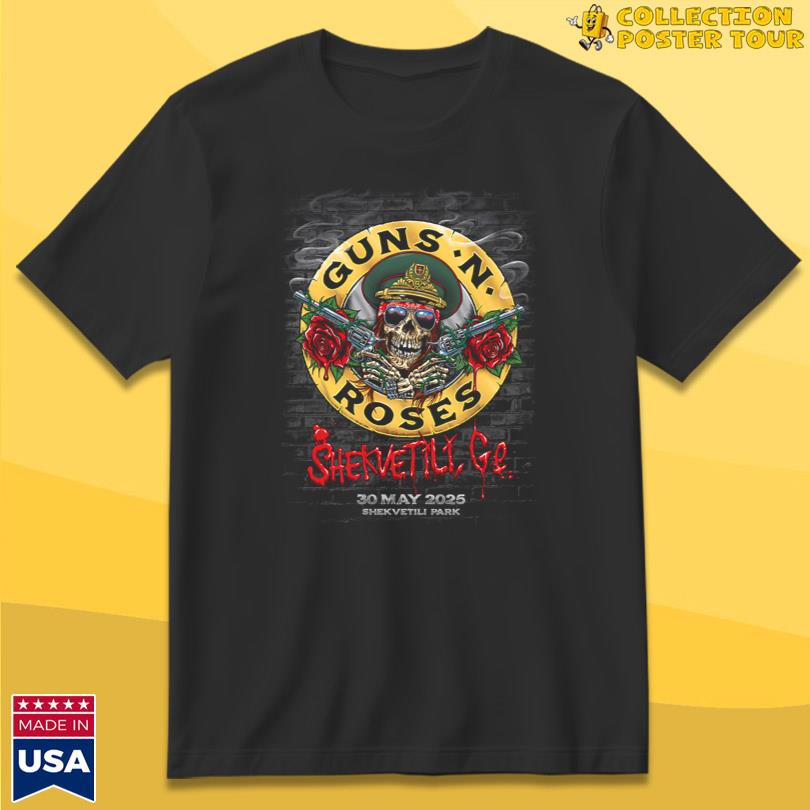 Guns N Roses 30 May 2025 Shekvetili Park T-Shirt