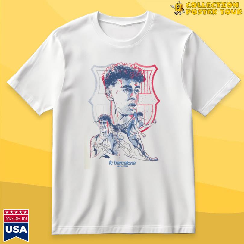 Lamine Yamal Graphic Barça T-Shirt Mサイズ T-Shirt Lamine Yamal Graphic Barça – Barça Official Store