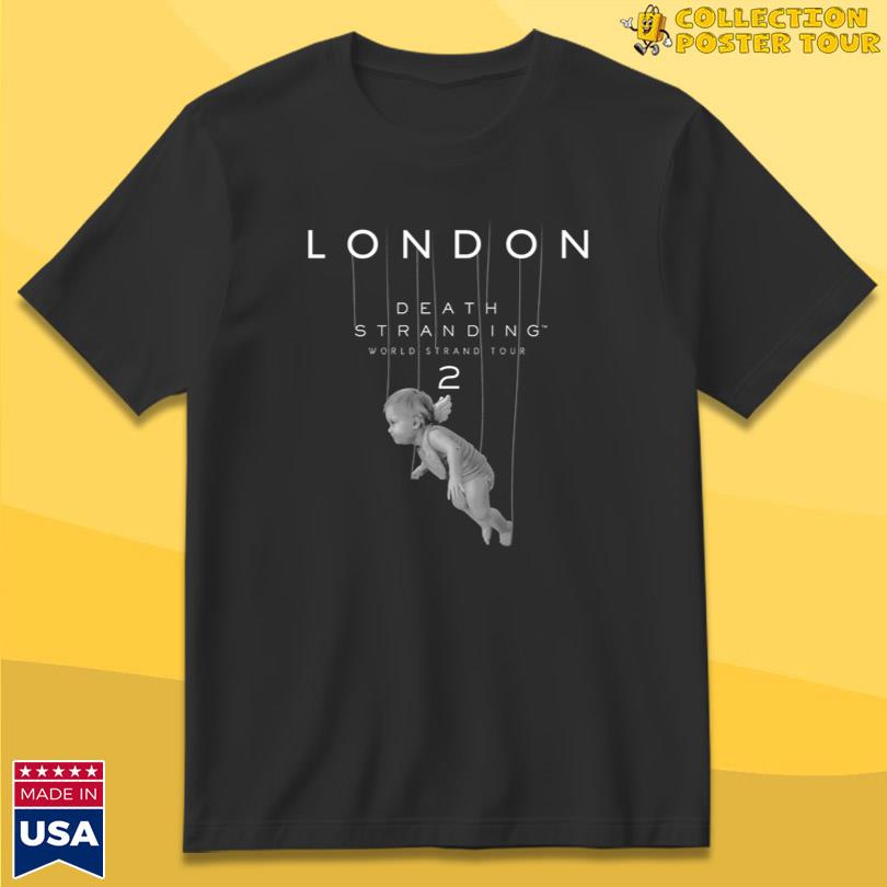 DEATH STRANDING 2 World Strand Tour Tシャツ DEATH STRANDING 2 JAPAN POPUP TOUR】DEATH STRANDING WORLD