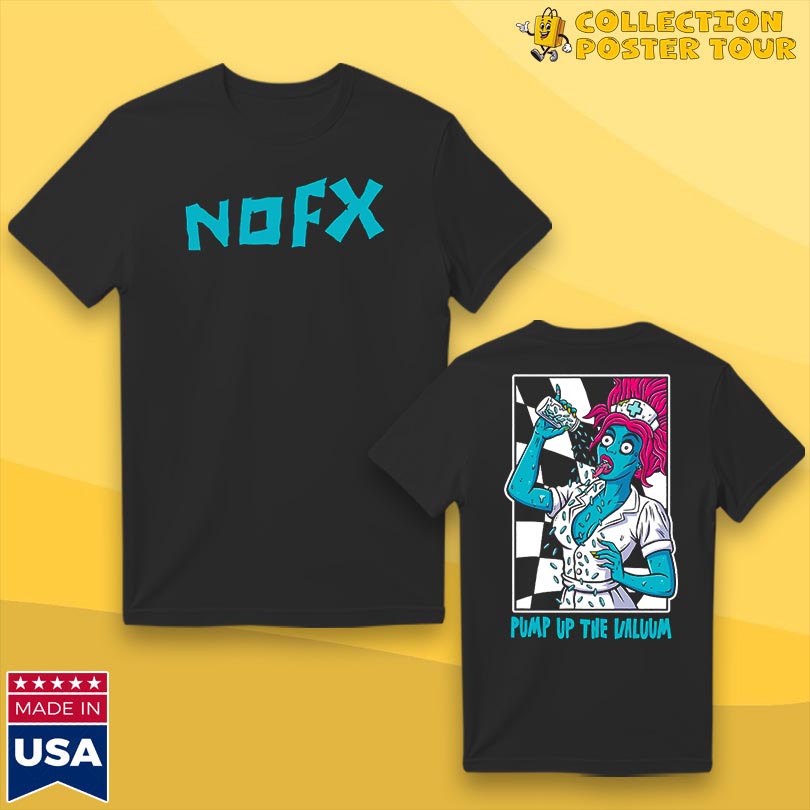 あ　NOFX PUMP UP THE VALUUME Tシャツ　L NoFx - Pump Up the Valuum T-Shirt - Nuclear Waste
