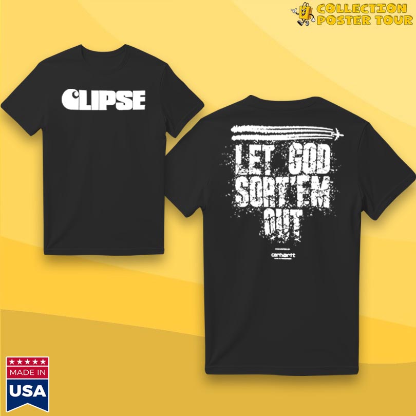 Clipse x Carhartt WIP Let God Sort'Em Out Limited T-Shirt