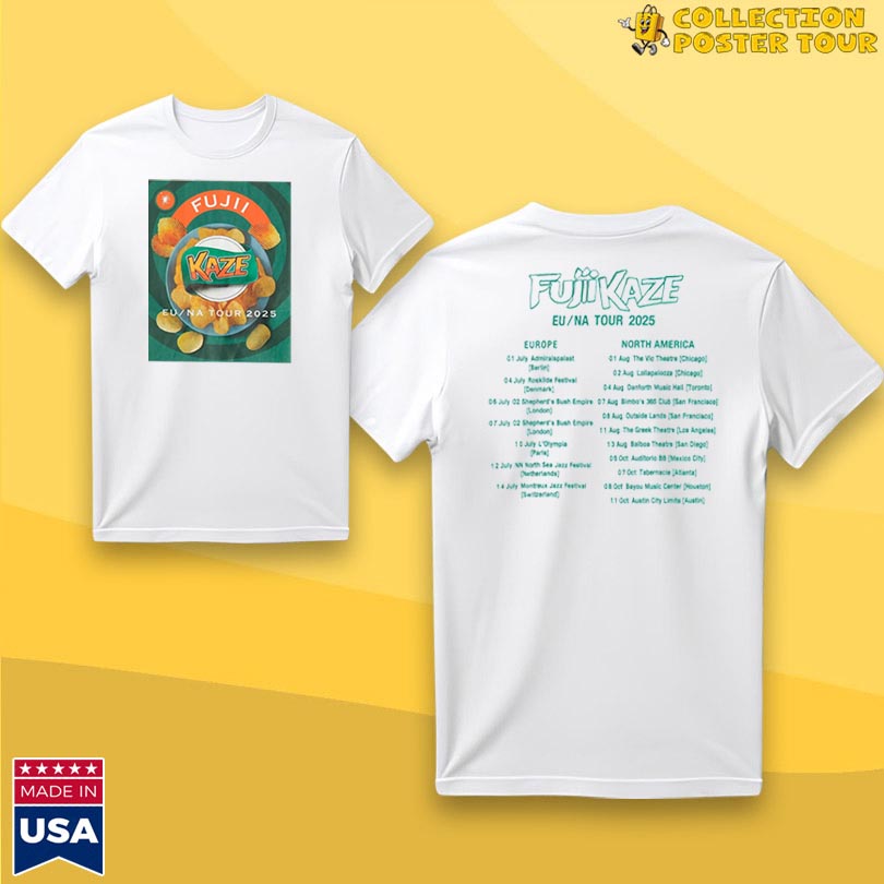 Fujii Kaze EU NA Tour 2025 Limited T-Shirt, hoodie, long