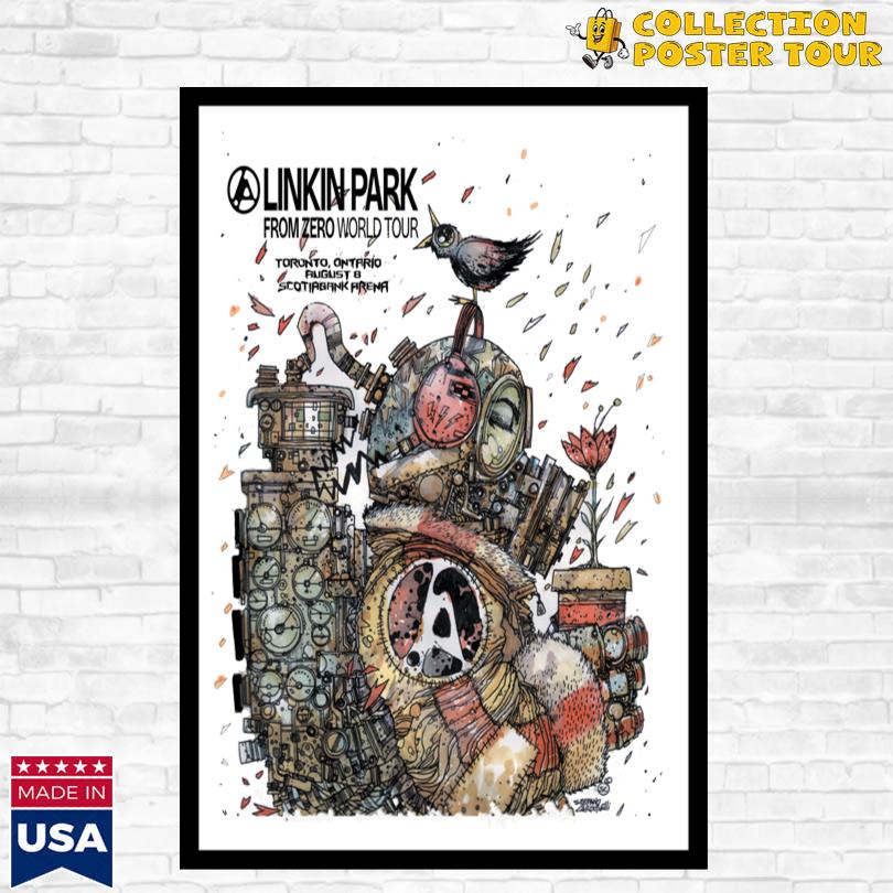 Linkin Park From Zero World Tour August 8 2025 Toronto, ON Poster