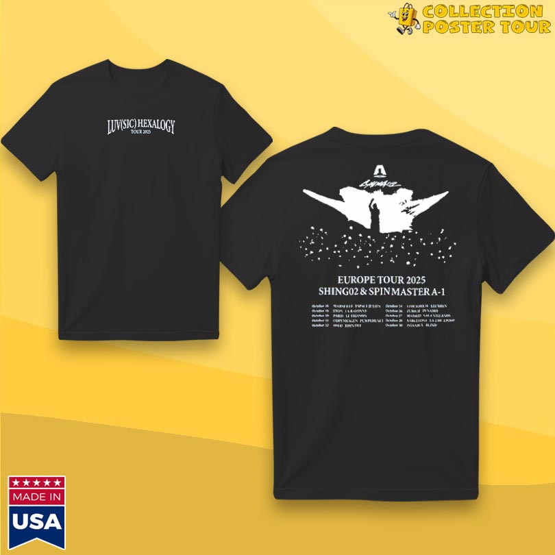 Nujabes Luv Sic Hexalogy Europe Tour 2025 Merch - collectionpostertour