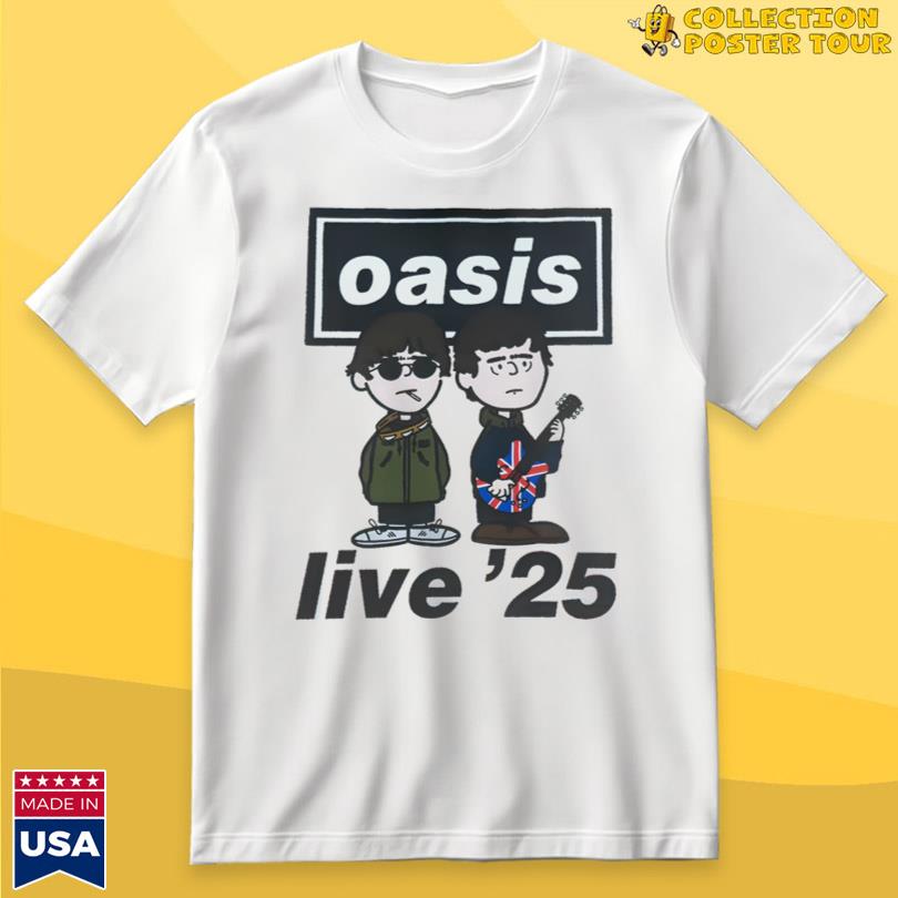 Oasis Live '25 Limited T-Shirt - collectionpostertour