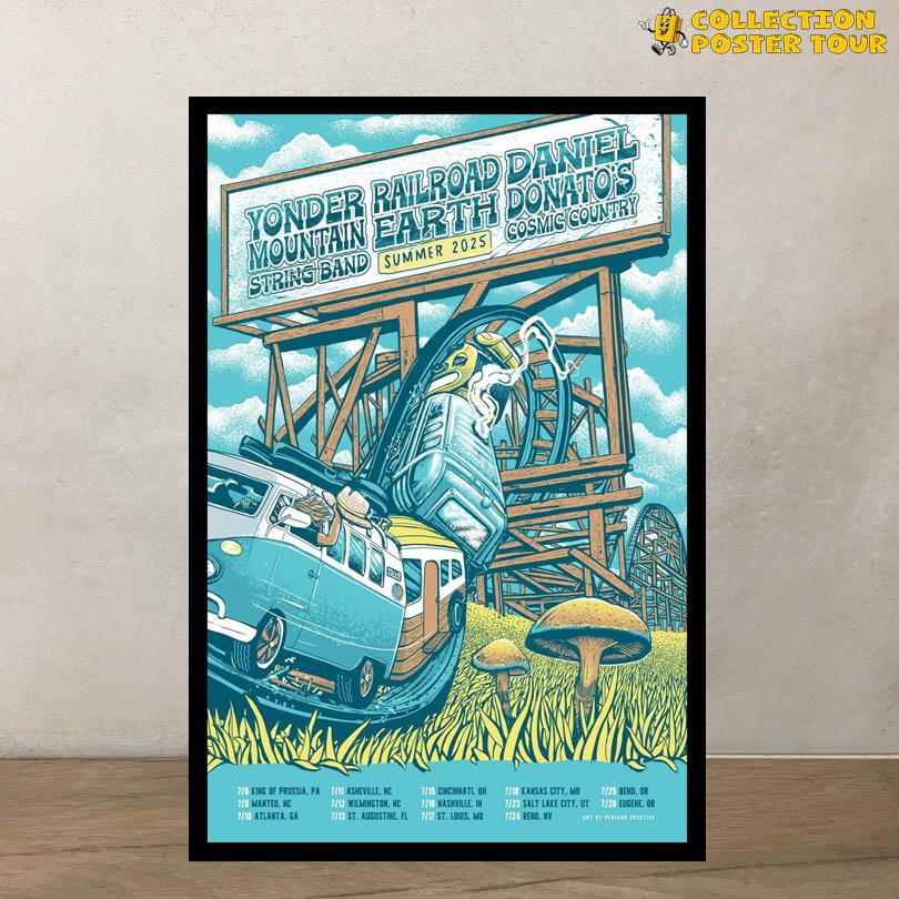 Railroad Earth, Yonder Mountain String Band & Daniel Donato's