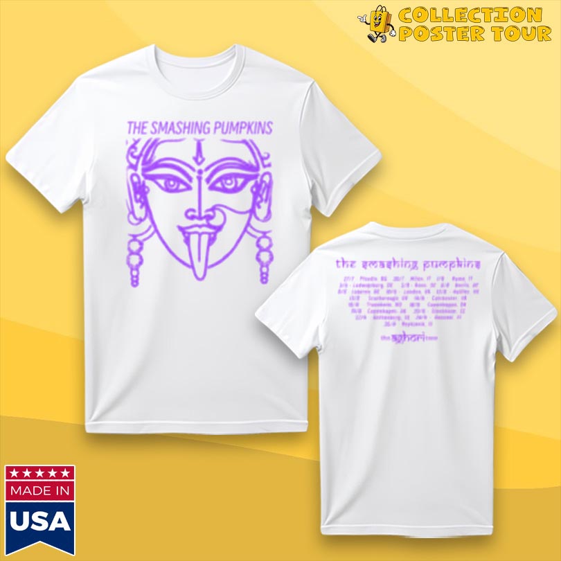 The Smashing Pumpkins Tour EU 2025 Graphic T-Shirt