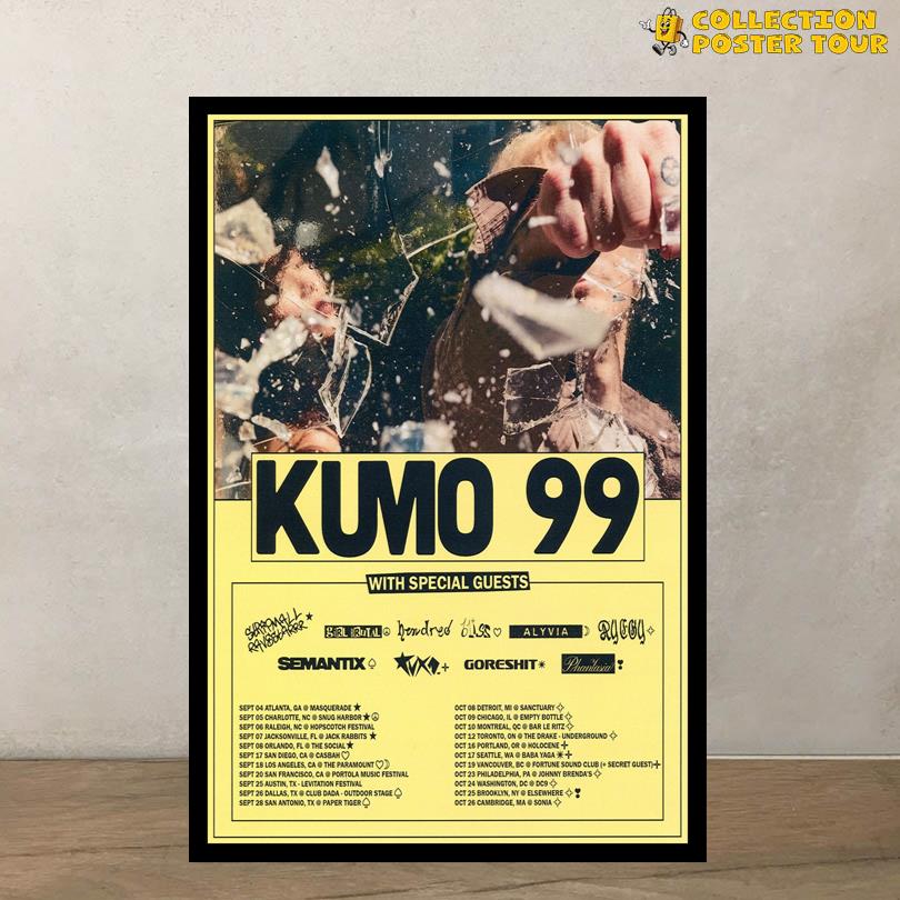 kumo ページ Kumo 99 September October Tour 2025 Poster - collectionpostertour