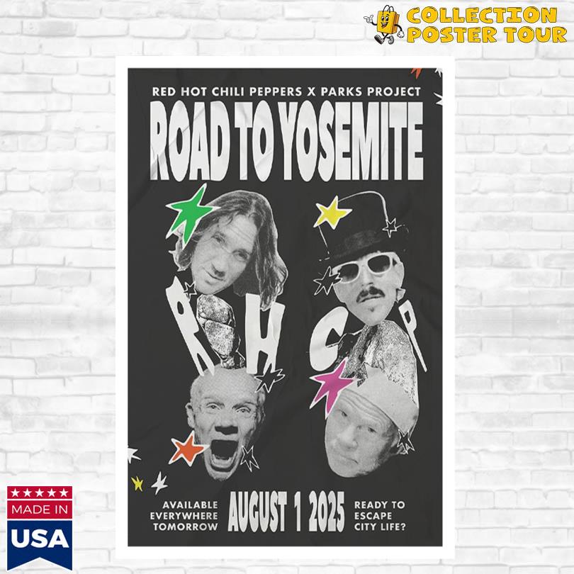 Red Hot Chili Peppers x Parks Project Road To Yosemite August 1