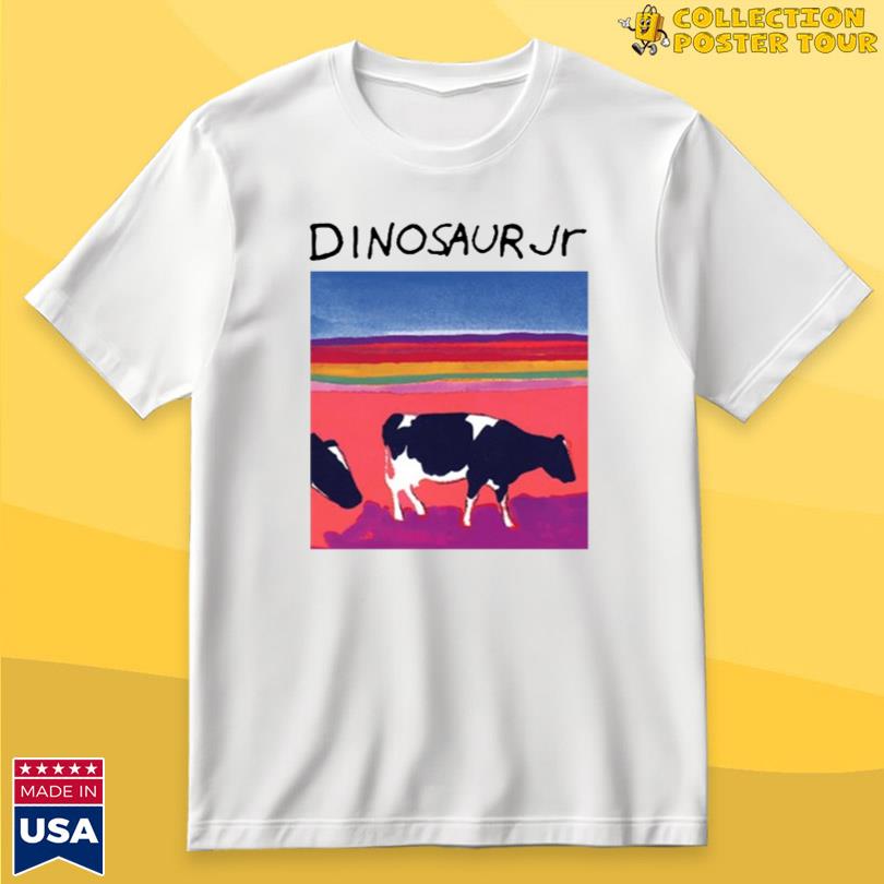 Dinosaur Jr Without A Sound Cow T-Shirt - collectionpostertour