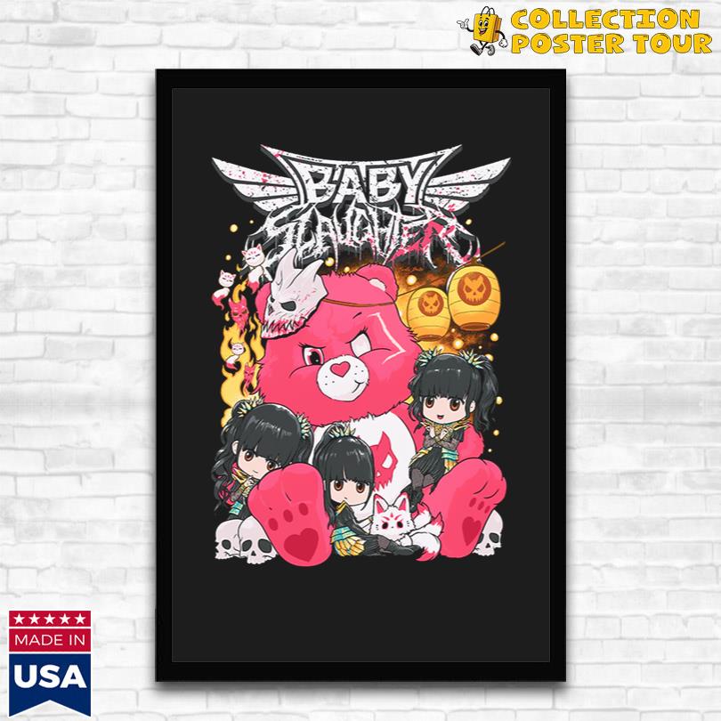 Slaughter To Prevail x Babymetal Babyslaugher Bear T-Shirt