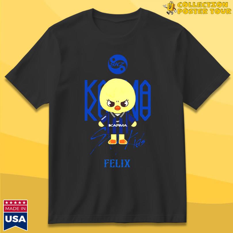 straykids フィリックス KARMA ポップアップ ユニフォームTシャツ straykids フィリックス KARMA ポップアップ ユニフォームTシャツ