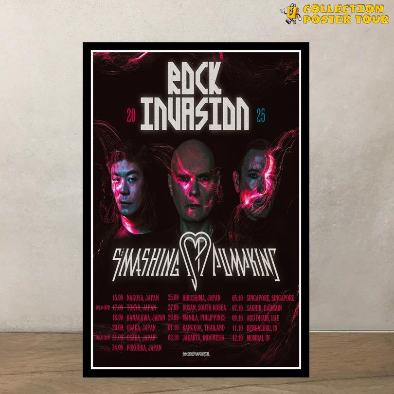 smashing pumpkins Live inJapan 2025 ポスター smashing pumpkins Live inJapan 2025 ポスター smashing pumpkins